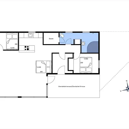 107-thisted-molgaardsvej-77 Сasa de vacaciones Sønder Vorupør
